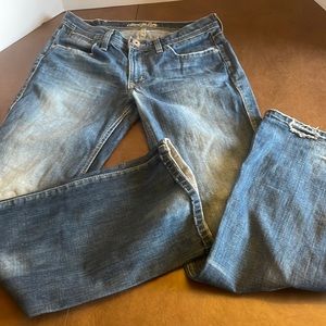 Vintage American Eagle Hipster Relaxed Flare jeans 6